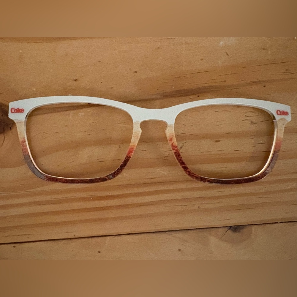 Pair eyewear Casper Coke Coca-Cola toppers topper glasses retired design